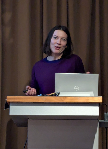 Rasa Gulbinaite presenteert haar werk