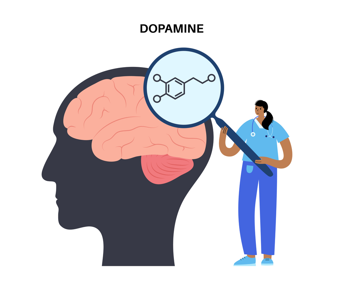 Dopamine signalen in kaart gebracht