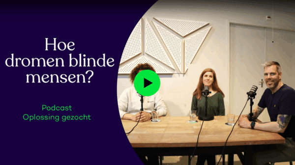 Hoe dromen blinde mensen? Beluister de podcastaflevering met droomonderzoeker Jessica Bruijel